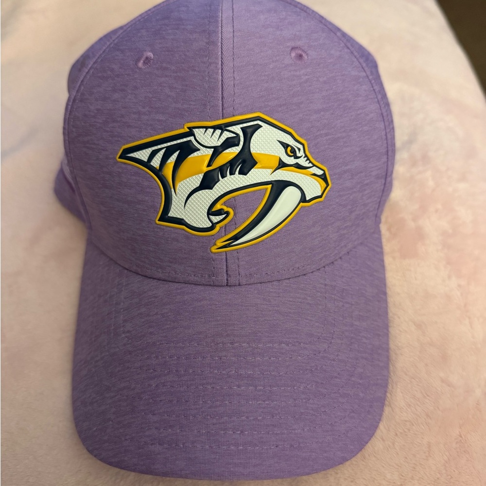 NHL Lavender and Gray Cap